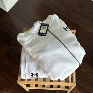 Under Armour White Matching Set